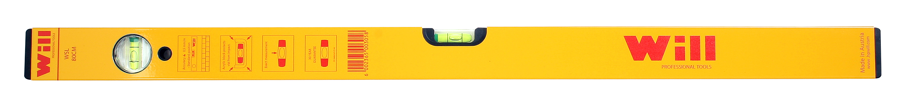 900Mm Will 2 Vial Spirit Level 900Mm Will 2 Vial Spirit Level