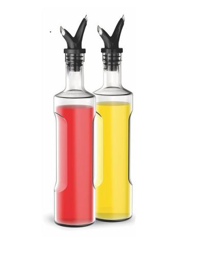 Home Classix – Oil and Vinegar Set With Dual Pourers – 500ml Home Classix – Oil and Vinegar Set With Dual Pourers – 500ml