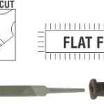 File AFile Flat 2nd Cut 100mm Sleeve File AFile Flat 2nd Cut 100mm Sleeve