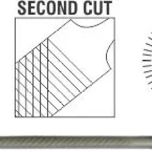 File AFile Round 2nd Cut 150mm Sleeve File AFile Round 2nd Cut 150mm Sleeve