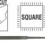File AFile Square 2nd Cut 150mm Sleeve File AFile Square 2nd Cut 150mm Sleeve