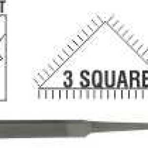 File AFile Three Sq Smooth 150mm Sleeve File AFile Three Sq Smooth 150mm Sleeve