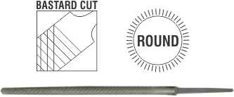 File AFile Round Bastard 250mm File AFile Round Bastard 250mm