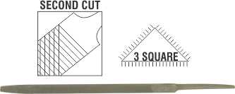 File AFile Slim Taper 100mm File AFile Slim Taper 100mm