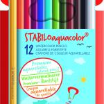 Stabilo Aqua Colour Watercolour Pencils 12’s Stabilo Aqua Colour Watercolour Pencils 12’s