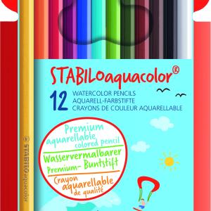 Stabilo Aqua Colour Watercolour Pencils 12’s Stabilo Aqua Colour Watercolour Pencils 12’s