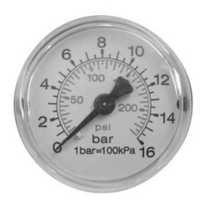 ANI Manometer 100Kpa P50d 1|8″ 0 – 16 bar ANI Manometer 100Kpa P50d 1|8″ 0 – 16 bar