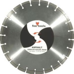 Blade FOX Diam Seg Asphalt 350x10mm Blade FOX Diam Seg Asphalt 350x10mm