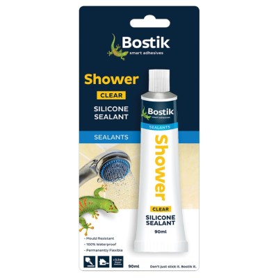 Bostik Sealant Shower 90ml Clear Bostik Sealant Shower 90ml Clear