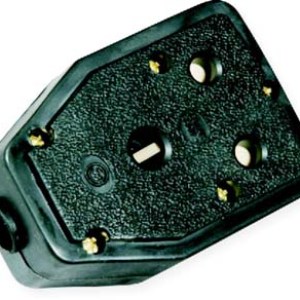Elec Mts Coupler Janus Black Rubber L Elec Mts Coupler Janus Black Rubber L