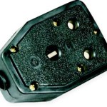 Elec Mts Coupler Janus Black Rubber L Elec Mts Coupler Janus Black Rubber L