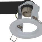 Elec Mts D|light Fit Stl Str 220v White Elec Mts D|light Fit Stl Str 220v White