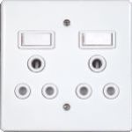 Elec Mts Prepac Socket Double 4×4 Ct Elec Mts Prepac Socket Double 4×4 Ct