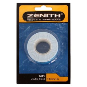 Bulk Pack 5 x Zenith Double Sided Tape 18mm x 1m Bulk Pack 5 x Zenith Double Sided Tape 18mm x 1m
