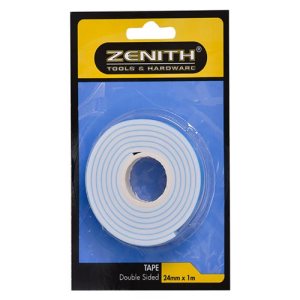 Bulk Pack 5 x Zenith Double Sided Tape 24mm x 1m Bulk Pack 5 x Zenith Double Sided Tape 24mm x 1m