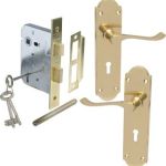 Mackie Lock Set Vic Cyl Str Scrl Mackie Lock Set Vic Cyl Str Scrl