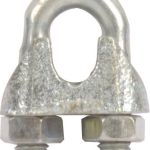 Mackie Clamp Wire Rope Galv 8.0mm 2pc Mackie Clamp Wire Rope Galv 8.0mm 2pc
