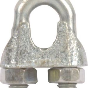 Mackie Clamp Wire Rope Galv 19.0mm 2pc Mackie Clamp Wire Rope Galv 19.0mm 2pc