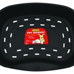 Pet Bed – Pet Accessories – Plastic – Medium – 60cm x 46cm x 18.5cm – Black – M Pet Bed – Pet Accessories – Plastic – Medium – 60cm x 46cm x 18.5cm – Black – M