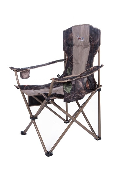 AfriTrail Wildebeest Padded Cooler Camping Chair Camo 150kg AfriTrail Wildebeest Padded Cooler Camping Chair Camo 150kg
