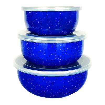 AfriTrail – Enamel Storage Bowl Set AfriTrail – Enamel Storage Bowl Set