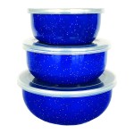 AfriTrail – Enamel Storage Bowl Set AfriTrail – Enamel Storage Bowl Set