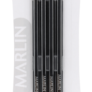 Marlin Scribbler Black & Silver Striped HB Pencils – Blister of 4 Marlin Scribbler Black & Silver Striped HB Pencils – Blister of 4