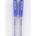 Marlin Aqua Glide 0.7mm Gel Ink Pens – Blue (Blister of 2) Marlin Aqua Glide 0.7mm Gel Ink Pens – Blue (Blister of 2)
