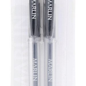 Marlin Aqua Glide 0.7mm Gel Ink Pens – Black (Blister of 2) Marlin Aqua Glide 0.7mm Gel Ink Pens – Black (Blister of 2)