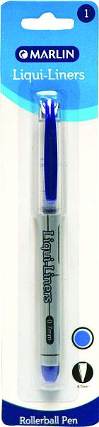 Marlin Liqui-Liners 0.7mm Rollerball Pen – Blue Marlin Liqui-Liners 0.7mm Rollerball Pen – Blue