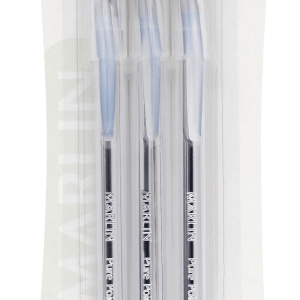 Marlin Pure Point Medium Transparent Ballpoint Pens – Red Ink (Blister of 3) Marlin Pure Point Medium Transparent Ballpoint Pens – Red Ink (Blister of 3)