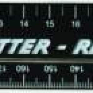 Marlin Edo 30cm Black Recycled Material Rulers (10 Pack) Marlin Edo 30cm Black Recycled Material Rulers (10 Pack)