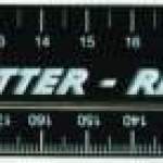 Marlin Edo 30cm Black Recycled Material Rulers (10 Pack) Marlin Edo 30cm Black Recycled Material Rulers (10 Pack)