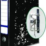 Marlin Lever Arch File Black Mottle – Plastic Compressor Only Marlin Lever Arch File Black Mottle – Plastic Compressor Only