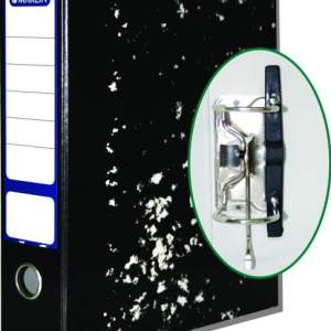 Marlin Lever Arch File Black Mottle – Plastic Compressor Only Marlin Lever Arch File Black Mottle – Plastic Compressor Only