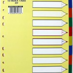 Butterfly – File Dividers – Office & School – Bright – 10 Tab Index Butterfly – File Dividers – Office & School – Bright – 10 Tab Index