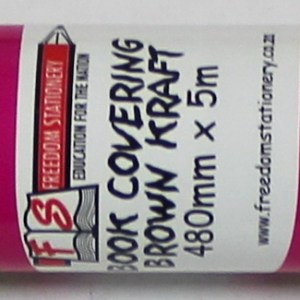 Freedom Stationery Brown Kraft Roll 480mm x 5m – Pack of 30 Freedom Stationery Brown Kraft Roll 480mm x 5m – Pack of 30