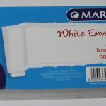 Marlin White Full Gum Non Window Envelopes – 25 Marlin White Full Gum Non Window Envelopes – 25