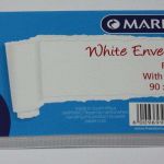 Marlin White Full Gum Window Envelopes – Pack of 25 Marlin White Full Gum Window Envelopes – Pack of 25