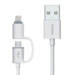 Romoss Rolink Hybrid Micro USB and Lightning Cable 1m Romoss Rolink Hybrid Micro USB and Lightning Cable 1m