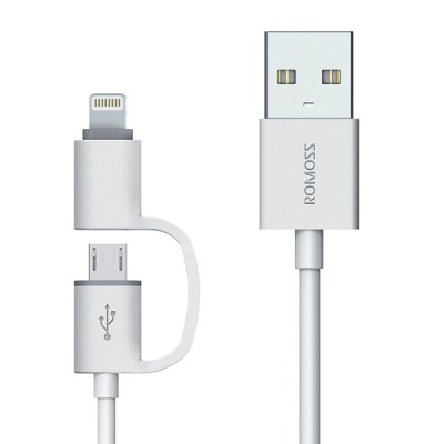 Romoss Rolink Hybrid Micro USB and Lightning Cable 1m Romoss Rolink Hybrid Micro USB and Lightning Cable 1m