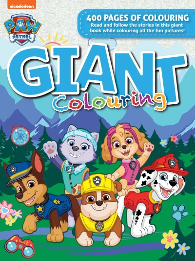 Paw Patrol 400 Page Giant Colouring Book Paw Patrol 400 Page Giant Colouring Book