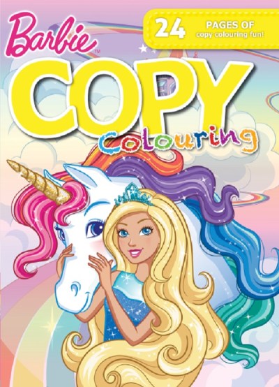 Barbie 24 Page Copy Colour Book Barbie 24 Page Copy Colour Book
