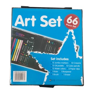 Arts and Crafts Markers, Pencils & Pastels Set – 66 Piece Arts and Crafts Markers, Pencils & Pastels Set – 66 Piece