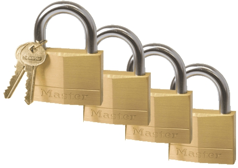 Padlock Master 20mm K|a Carded Pk|4 Padlock Master 20mm K|a Carded Pk|4