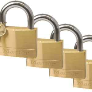 Padlock Master 20mm K|a Carded Pk|4 Padlock Master 20mm K|a Carded Pk|4
