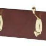 Perma 1251 Hook Rail Hat & Coat White Perma 1251 Hook Rail Hat & Coat White