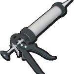 Gun Mts Caulking Alum Prof Cyl Type Gun Mts Caulking Alum Prof Cyl Type