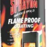 Sprayon Paint Flame Proof Black 390ml Sprayon Paint Flame Proof Black 390ml