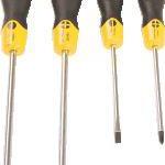 Stanley – Cushion Grip Screwdriver Set (4 Piece) Stanley – Cushion Grip Screwdriver Set (4 Piece)